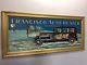 1920's Francisco Auto Heater Tin Advertising Sign Vintage Car Gas Station