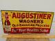 1920s Vintage Wagner's Augustiner Embossed Tin Litho Sign-columbus Ohio-12x24