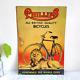 1950 Vintage Phillips Bicycles Advertising Litho Tin Sign Rare Collectible Ts433
