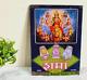 1950s Vintage Goddess Durga Graphics Shama Bidi Advertising Tin Sign Board Ts167