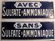 2 Vintage French Tin Lithograph Signs Chemistry Apothecary C. 1930