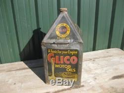 32089 Old Vintage Garage Tin Can Sign Advert Oil Globe Pump Pyramid Redline