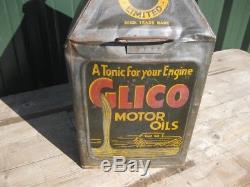 32089 Old Vintage Garage Tin Can Sign Advert Oil Globe Pump Pyramid Redline