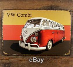 50 100PCS Kinds of Vintage Motor Car Metal Tin Sign Garage Home Bar Cafe Decor