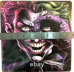 5 new TIN SIGNS 12x12 each The Joker Batman Robin movie villain DC comics 5/8