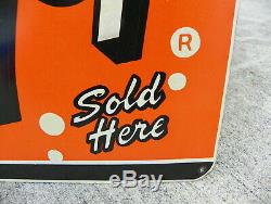 7up Sold Here Vintage Soda Pop Tin Sign