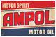 Ampol Motor Oil Vintage Tin Sign Extra Large 80 X 53 Cm
