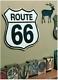 Adorox Us Route 66 Shield Tin Art Sign Man Cave Bar Garage Retro Vintage Decorat