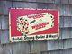 Antique Vintage Wonder Bread Tin Tacker Sign Country Store
