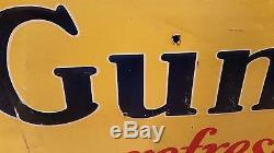 Big Vintage Embossed Tin Beech Nut Gum Sign