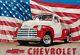 Chevrolet Chevy 1951 Pickup Truck Retro Vintage Tin Sign, New