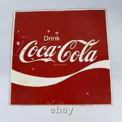 Coca-Cola Vintage Sign Tin 1980