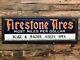 Firestone, Vintage, Collectables, Gas Oil, Tin Painted, Signs