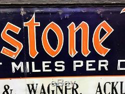 Firestone, Vintage, collectables, gas oil, tin painted, signs