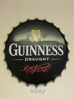 Guinness Metal Wall Sign Kitchen Retro Tin Steel Plaque Home Bar Man Cave Home