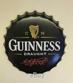 Guinness Metal Wall Sign Kitchen Retro Tin Steel Plaque Home Bar Man Cave Home
