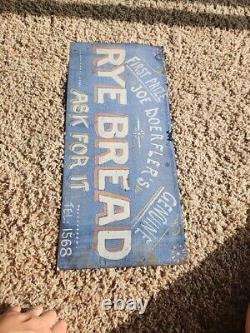 Hand Painted Vintage Sign