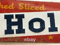 Holsum White Bread Vintage Tin Sign