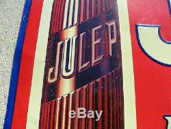 Julep Beverage Vintage Soda Tin Sign