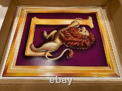 LIONEL TRAINS Leo the Lion tin metal sign from Charle Ro Supply Company 1998