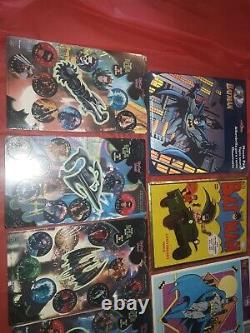 Lot of 10 rare vintage Batman and Robin Retro Vtg DC Comic TIN SIGN+more! #139