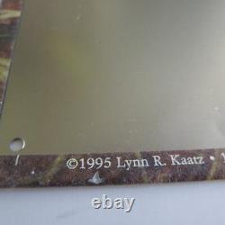 Lynn Kaatz FEATHERS AND FUR Retriever Vintage Metal Tin Sign 11x16 1987 Cabin