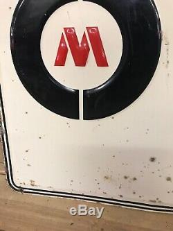 Mccreary Tires Gas Oil Vintage Collectable Tin Painted Sign
