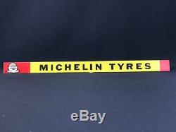 Michelin Tyres Vintage Garage Cycle Advertising Tin Shelf Strip Sign