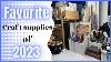 My Favorite Craft Supplies Of 2023 What Worked And What Didn T Papercraft Junkjournal