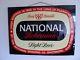 National Bohemian Natty Boh Lg 34x46 Vintage Tin Sign C1973