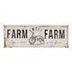 Nikky Home Farmhouse Farm Metal Sign, Vintage Tin Bar Sign Decorative Wall Art