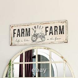 NIKKY HOME Farmhouse Farm Metal Sign, Vintage Tin Bar Sign Decorative Wall Art