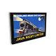 Not Tin Vintage Metal Sign Java Night Train Light Box 36 X 24