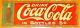 Original Vintage 1920's Coca Cola Tin Metal Sign 1915 Bottle (1916 Error) Rare