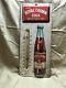 Old / Aged / Vintage Royal Crown Cola Thermometer Rc Metal / Tin Soda Sign