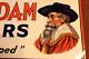 Old Vintage Van Dam Cigars Tobacco Tin Sign, Look At My Porcelain Neon Auction