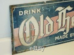 Original Vintage Old Heidelberg Brew By Blatz, Beer Tin Sign, Milwaukee