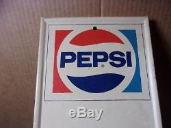 Pepsi Cola Vintage Large Thermometer Tin Soda 28 Sign T