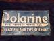 Polarine Motor Oil Tin Sign Not Porcelain 1920-30's Rare Vintage Collectible
