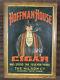 Rare Antique Vtg Ca 1900s Hoffman House Cigar Tin Lithograph Advertising Sign