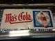 Rare Htf Vintage Ma's Cola Tin Embossed Advertising Bottle Sign Coke Pepsi Mt