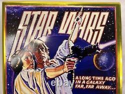 RARE & MINT Condition STAR WARS MOVIE POSTER A NEW HOPE METAL/TIN SIGN 15x24