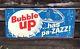 Rare Vintage Bubble Up Has Pa-zazz Tin Embossed Button Advertising Sign