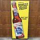 Rare Vintage 1950s Large Pbr Pabst Blue Ribbon Tin Beer Advertising Sign