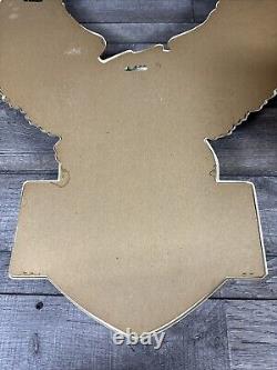 Rare Vintage 80's Harley-Davidson Plastic Wall Sign, Eagle Shaped 22 x 29 Inches