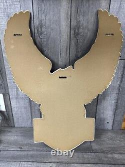 Rare Vintage 80's Harley-Davidson Plastic Wall Sign, Eagle Shaped 22 x 29 Inches