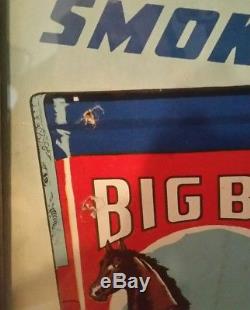Rare Vintage Big Ben Tobacco Poster/Sign Saddlebred Horse