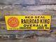 Red Seal Railroad King Overalls Tin Sign Vintage Collectable General Store