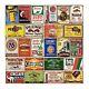 Reproduced Vintage Tin Signs, Gas Oil Retro Advert Metal Sign For Garage Man