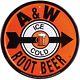 Retro Home A & W Root Beer Reproduction Ad Tin Sign Vintage Design Decor Kitchen
